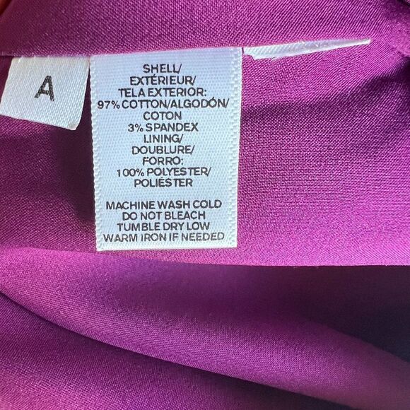 Ann Taylor LOFT Tropical Leaf Print Pencil Skirt Size 10 - Picture 4 of 5